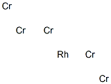 ペンタクロム-ロジウム 化学構造式