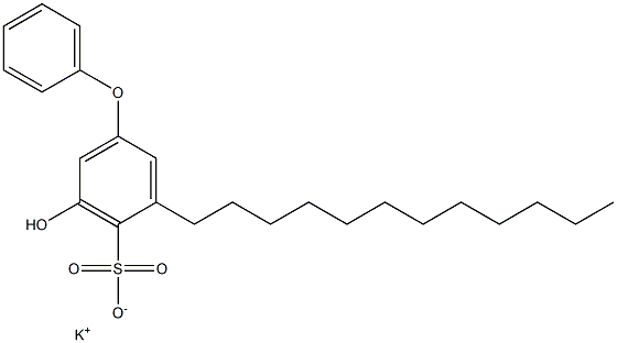 5-Hydroxy-3-dodecyl[oxybisbenzene]-4-sulfonic acid potassium salt