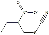 (E)-1-Thiocyanato-2-nitro-2-butene,,结构式