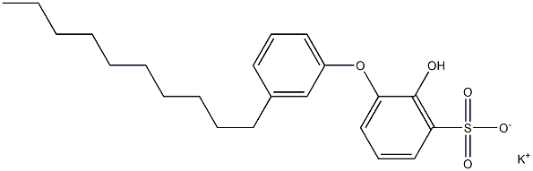 2-Hydroxy-3'-decyl[oxybisbenzene]-3-sulfonic acid potassium salt