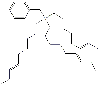 Tri(6-nonenyl)benzylaminium