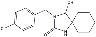3-(p-Chlorobenzyl)-4-hydroxy-2-oxo-1,3-diazaspiro[4.5]decane