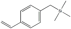 4-(Trimethylsilylmethyl)styrene 结构式