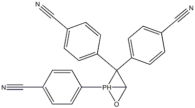 4,4',4''-(オキソホスホラントリイル)トリスベンゾニトリル 化学構造式