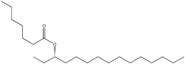 [S,(-)]-3-Pentadecanol heptanoate,,结构式