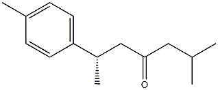 [S,(+)]-2-Methyl-6-p-tolyl-4-heptanone