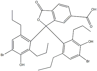  1,1-Bis(4-bromo-3-hydroxy-2,6-dipropylphenyl)-1,3-dihydro-3-oxoisobenzofuran-6-carboxylic acid