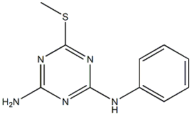  4-Amino-2-(phenylamino)-6-(methylthio)-1,3,5-triazine