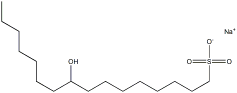 9-Hydroxyhexadecane-1-sulfonic acid sodium salt