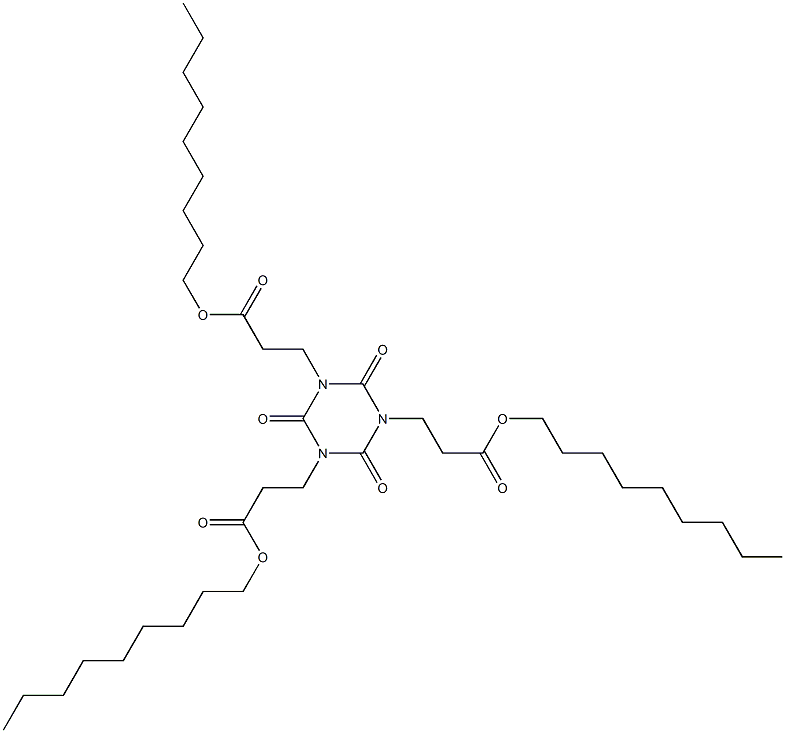 2,4,6-Trioxo-1,3,5-triazine-1,3,5(2H,4H,6H)-tripropionic acid trinonyl ester|