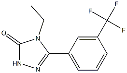 4-Ethyl-5-(3-trifluoromethylphenyl)-2H-1,2,4-triazol-3(4H)-one