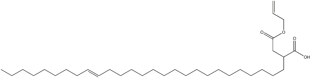 2-(18-Heptacosenyl)succinic acid 1-hydrogen 4-allyl ester Struktur
