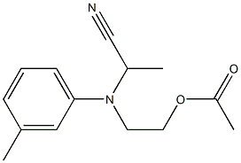  N-(1-Cyanoethyl)-N-(2-acetoxyethyl)-m-toluidine