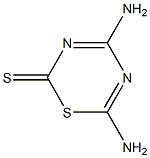 4,6-Diamino-2H-1,3,5-thiadiazine-2-thione Structure