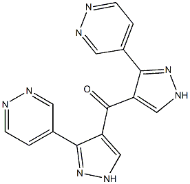 (Pyridazin-4-yl)(1H-pyrazol-4-yl) ketone