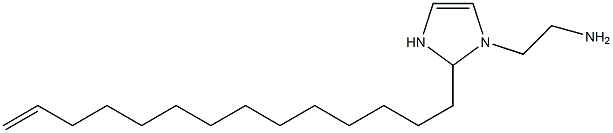 1-(2-Aminoethyl)-2-(13-tetradecenyl)-4-imidazoline,,结构式