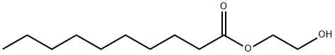 Decanoic acid 2-hydroxyethyl ester Struktur
