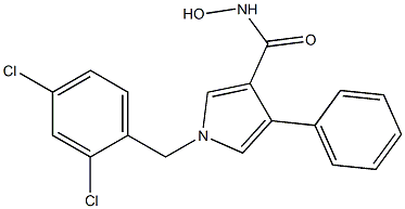 1-(2,4-Dichlorobenzyl)-3-hydroxyaminocarbonyl-4-phenyl-1H-pyrrole|