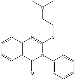 2-[2-(Dimethylamino)ethylthio]-3-phenyl-quinazolin-4(3H)-one