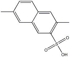 3,7-Dimethyl-2-naphthalenesulfonic acid,,结构式