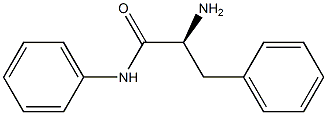 (2S)-N,3-Diphenyl-2-aminopropanamide Structure