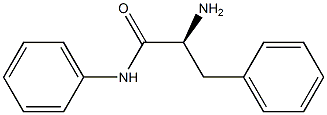 (2S)-N,3-Diphenyl-2-aminopropanamide 结构式