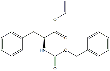 N-(Benzyloxycarbonyl)-L-phenylalanine vinyl ester Structure