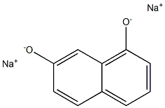 二ナトリウム1,7-ナフタレンジオラート 化学構造式