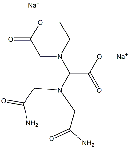 2-[Bis(carbamoylmethyl)amino]ethyliminodiacetic acid disodium salt|