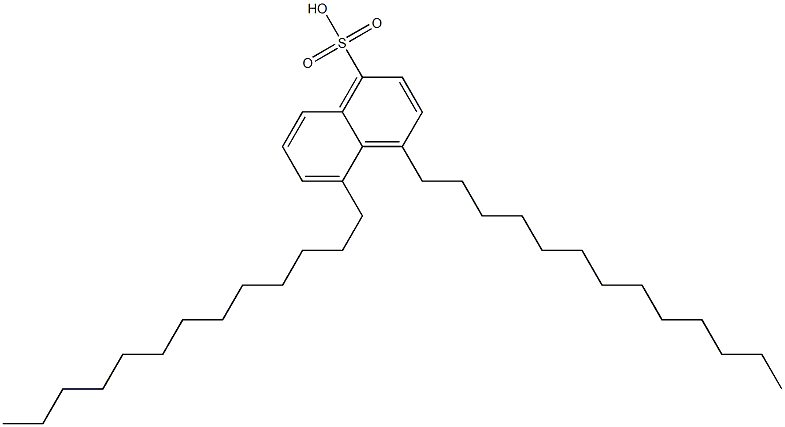 4,5-Ditridecyl-1-naphthalenesulfonic acid