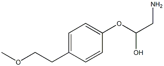 2-Amino-1-[4-(2-methoxyethyl)phenoxy]ethanol