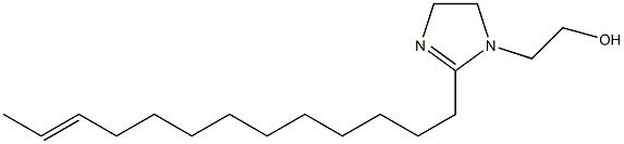 2-(11-Tridecenyl)-2-imidazoline-1-ethanol Structure