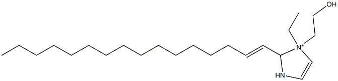 1-Ethyl-2-(1-hexadecenyl)-1-(2-hydroxyethyl)-4-imidazoline-1-ium