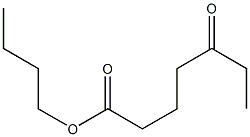 5-Oxoheptanoic acid butyl ester Structure