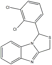 1-[2,3-Dichlorophenyl]-3H-thiazolo[3,4-a]benzimidazole