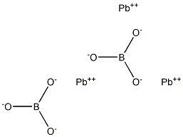 Boric acid lead(II) salt,,结构式