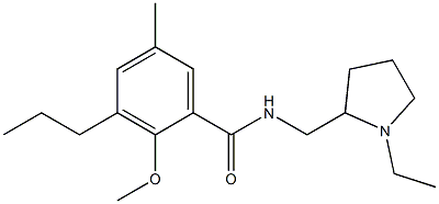  N-[(1-Ethyl-2-pyrrolidinyl)methyl]-2-methoxy-5-methyl-3-propylbenzamide