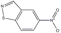 5-ニトロ-1,2-ベンゾイソチアゾール 化学構造式