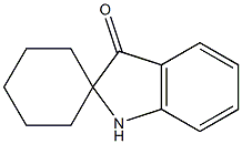 Spiro[2H-indole-2,1'-cyclohexan]-3(1H)-one,,结构式