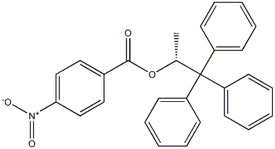 (+)-p-Nitrobenzoic acid (R)-2,2,2-triphenyl-1-methylethyl ester