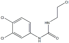 1-(2-Chloroethyl)-3-(3,4-dichlorophenyl)urea Structure