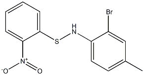 N-[(2-Nitrophenyl)thio]-N-(2-bromo-4-methylphenyl)amine