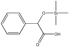 Phenyl(trimethylsilyloxy)acetic acid 结构式