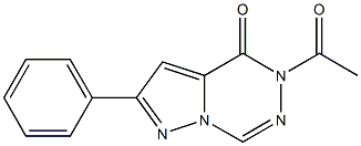  5-Acetyl-2-phenylpyrazolo[1,5-d][1,2,4]triazin-4(5H)-one