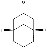 (1R,5S)-Bicyclo[3.3.1]nonan-3-one,,结构式