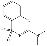 3-(Dimethylamino)-4,1,2-benzoxathiazine 1,1-dioxide