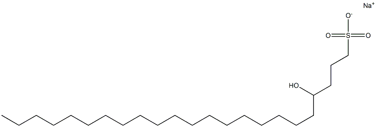 4-Hydroxytricosane-1-sulfonic acid sodium salt