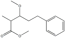 3-Methoxy-2-methyl-5-phenylpentanoic acid methyl ester