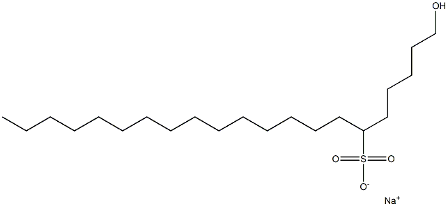 1-Hydroxyhenicosane-6-sulfonic acid sodium salt
