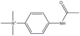 4-(Acetylamino)-N,N,N-trimethylbenzenaminium|